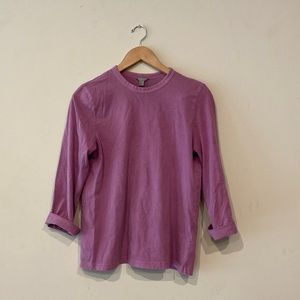 COS Lavender 100% Cotton Long Sleeve